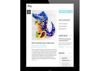 Gary Wilson Glass Art | Logo Design, Web Design, eCommerce