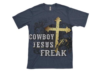 Cowboy Jesus Freaks | Custom Apparel Graphic Design