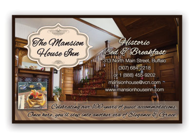 Mansion House Motel | 1/2 Horizontal Ad