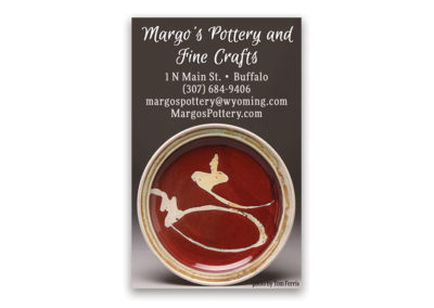 Margo's Pottery | 1/8 Vertical Ad