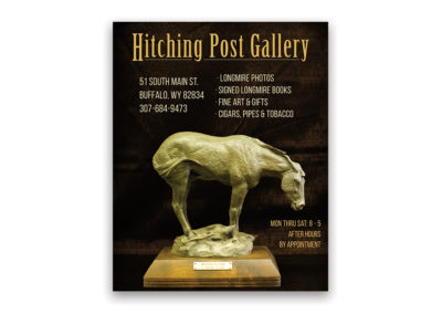 Hitching Post Gallery | 1/4 page Ad