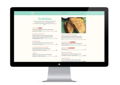 This Mixing Bowl | Web Design, Online Menu