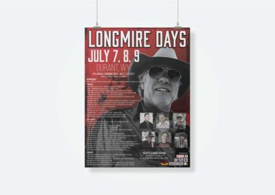 Longmire Days - 18x24 Poster Design - For Purchase